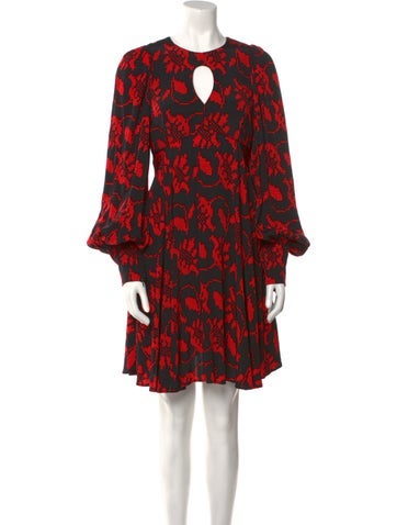 Essentiel Antwerp Dresses Floral Print Mini Dress Us2, Fr34 | XS