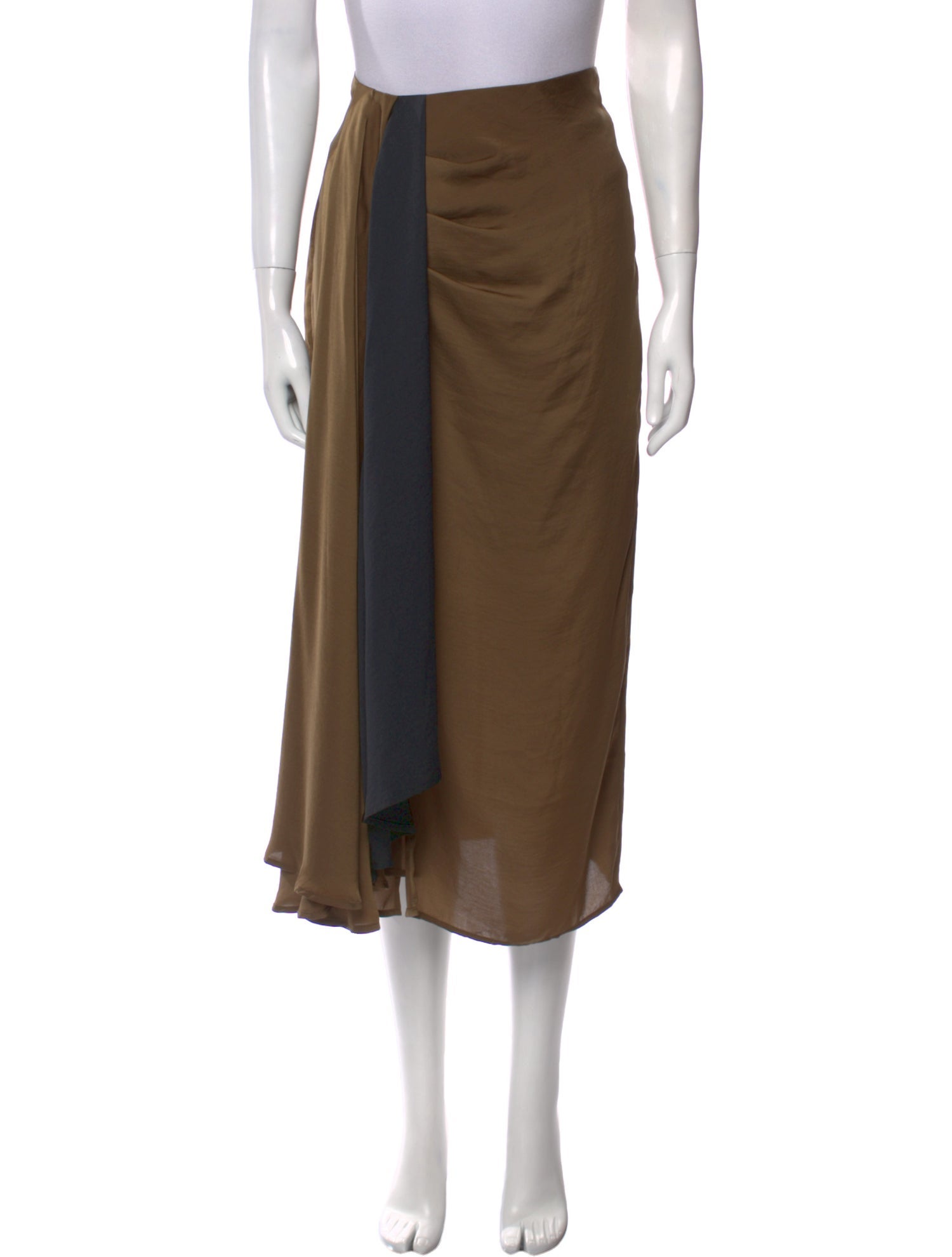 Essentiel Antwerp Ruffle Embellishment Midi Length Skirt w/ Tags