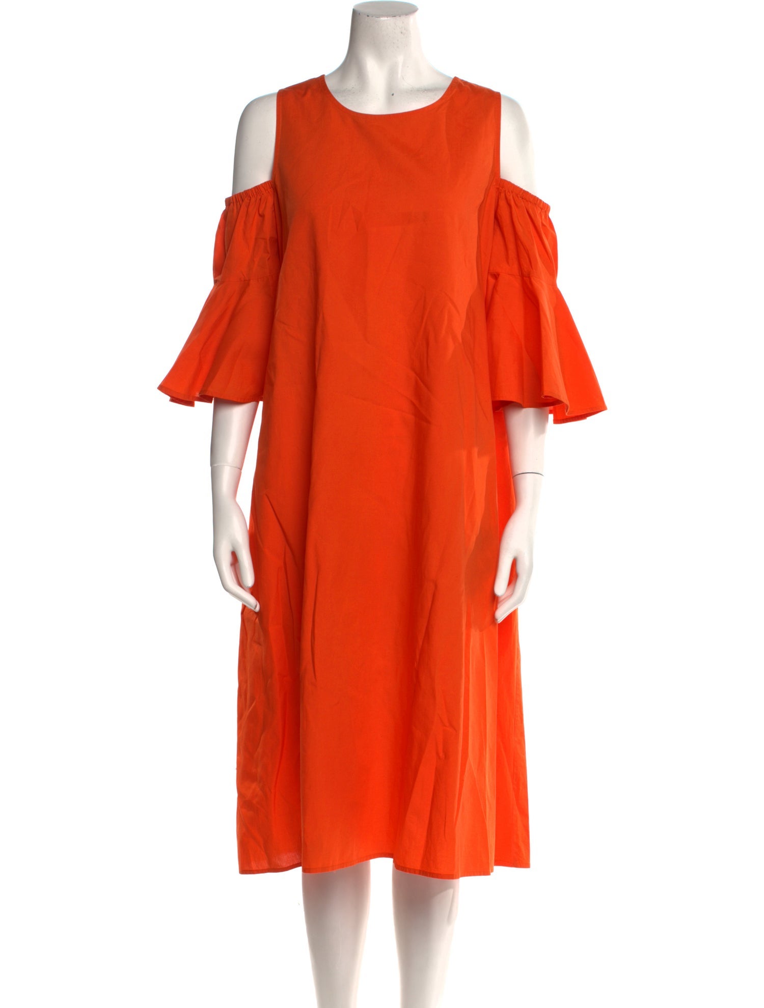Essentiel Antwerp Crew Neck Midi Length Dress