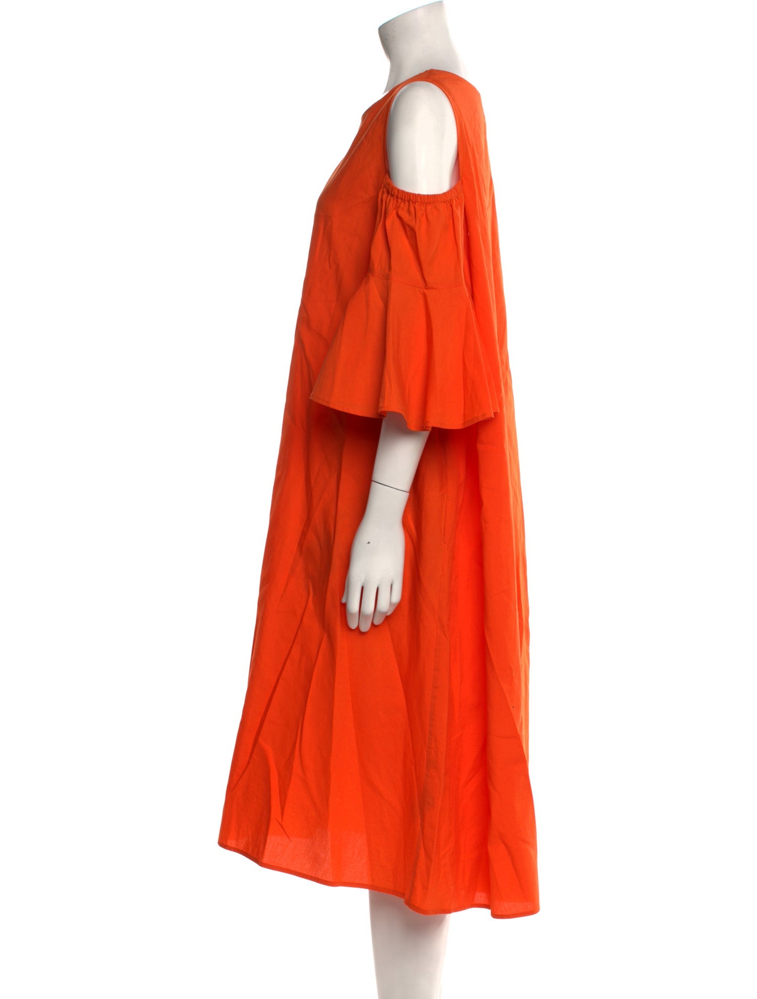 Essentiel Antwerp Crew Neck Midi Length Dress