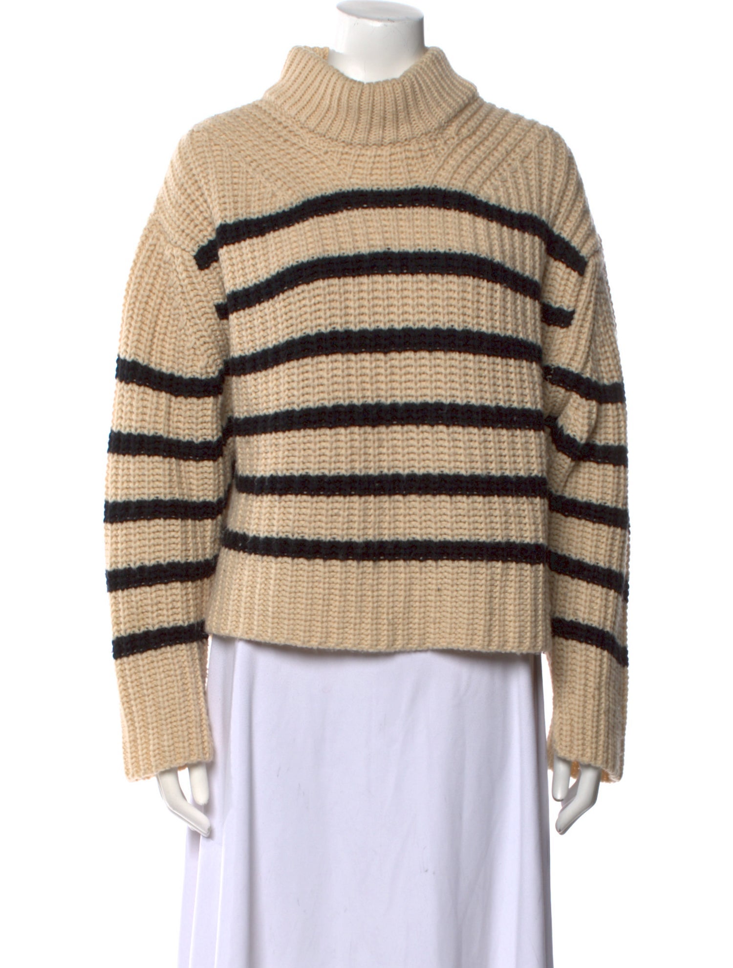 Essentiel Antwerp Striped Turtleneck Sweater