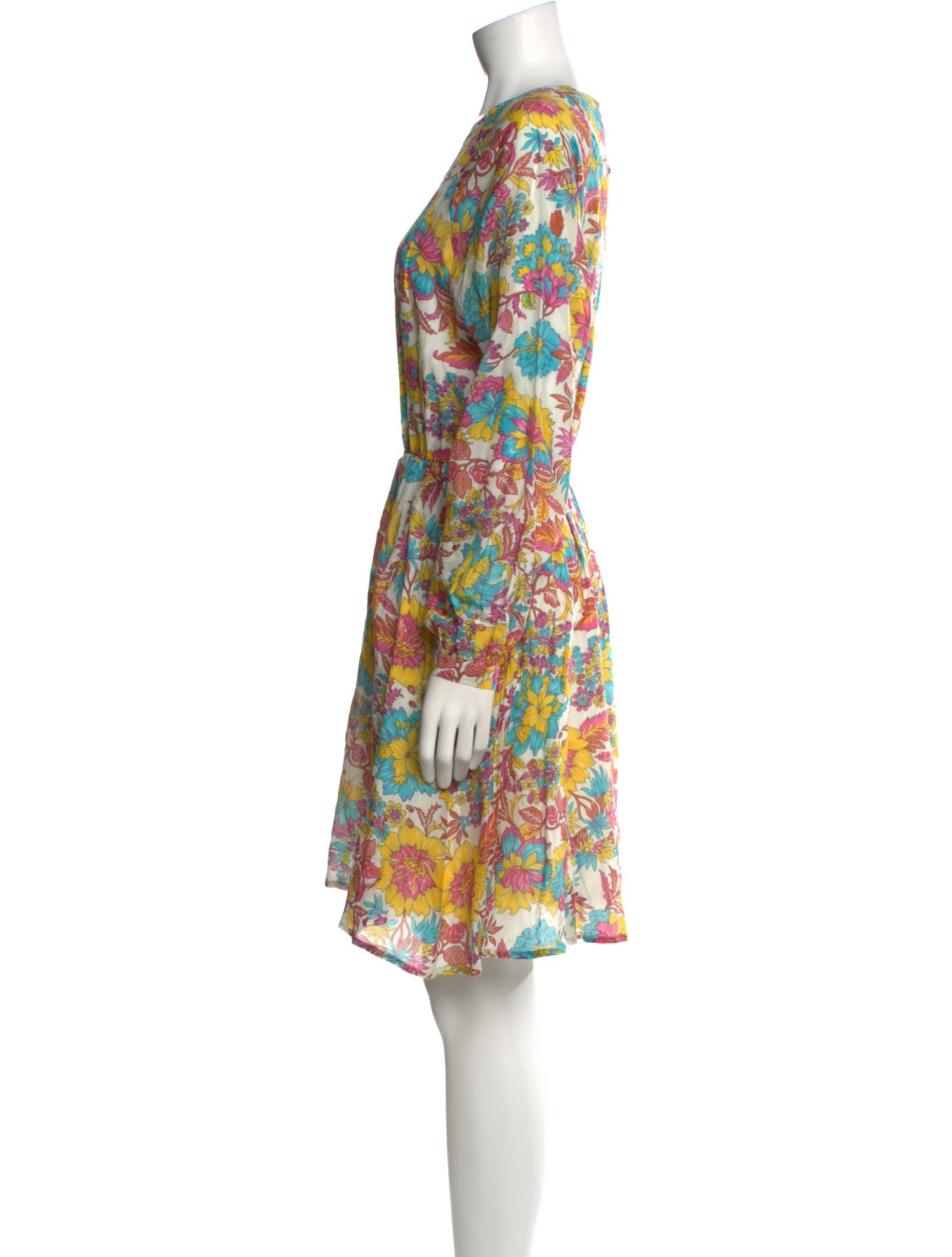 Essentiel Antwerp Floral Print Mini Dress