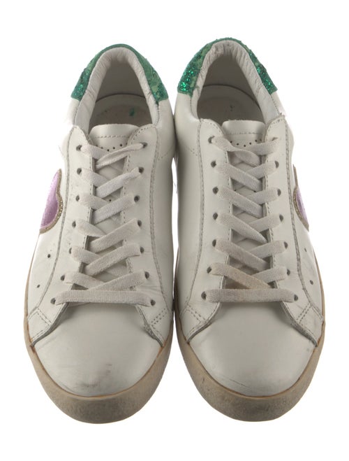 Essentiel Antwerp Leather Distressed Accents Sneakers