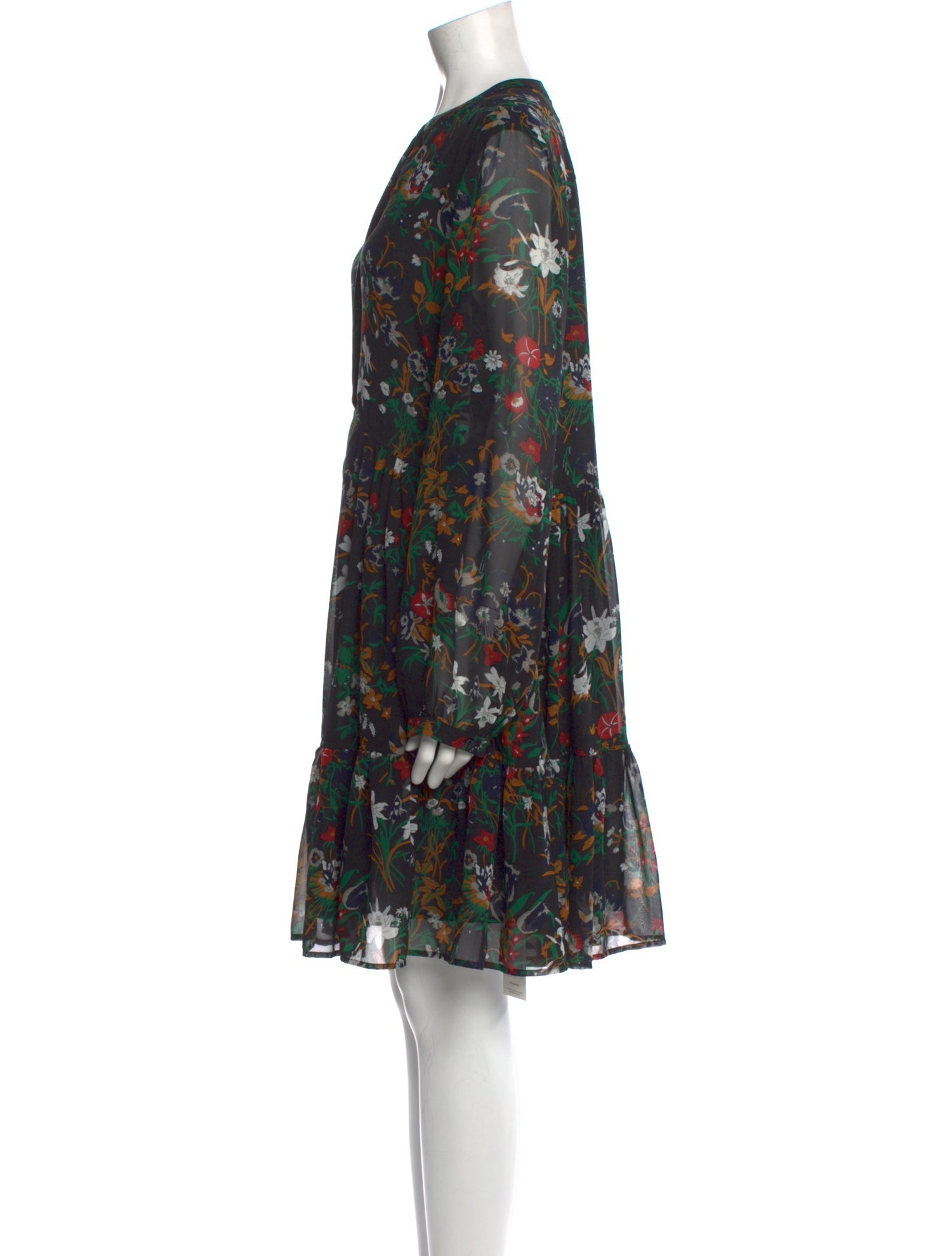 Essentiel Antwerp Floral Print Mini Dress