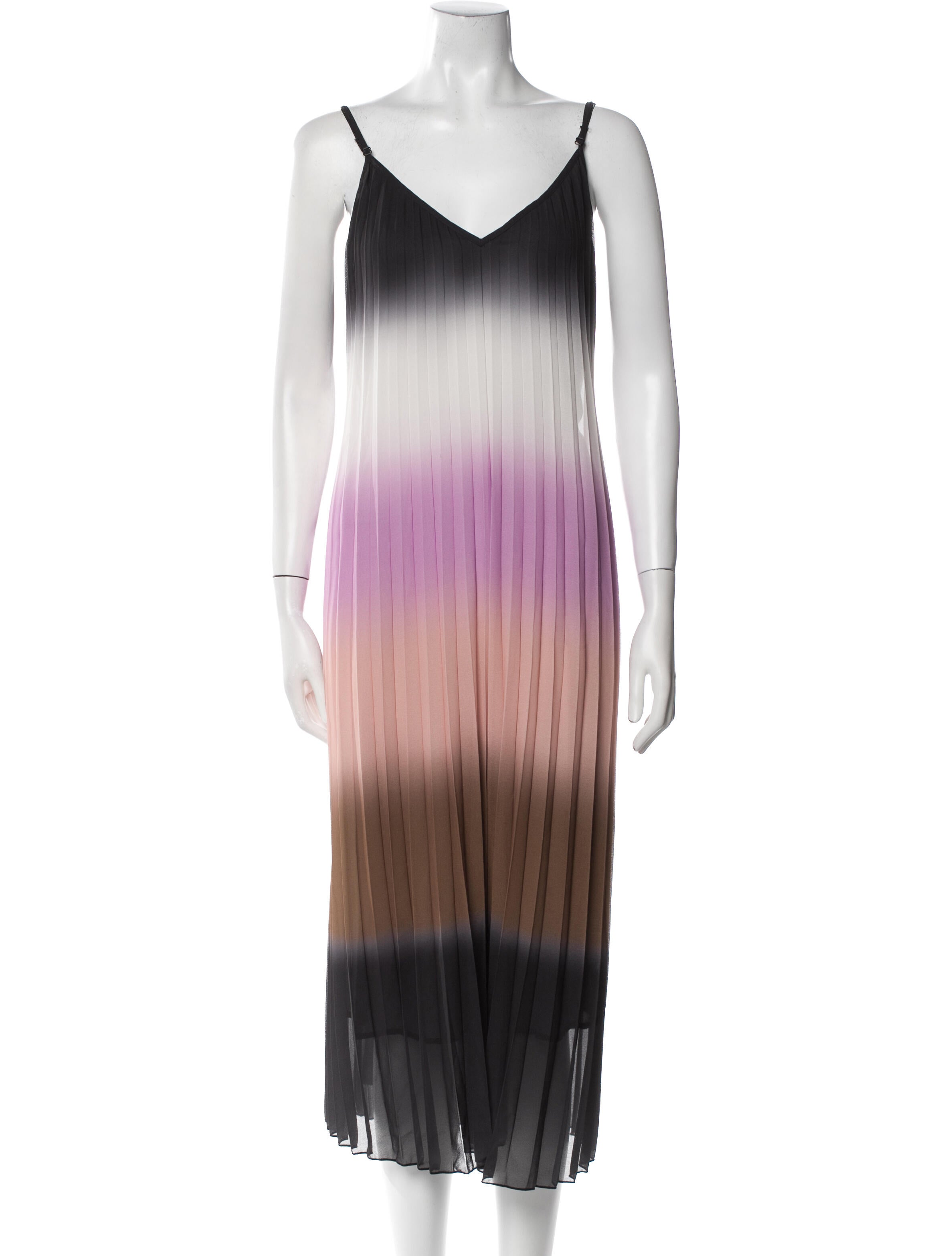 Essentiel Antwerp Tie-Dye Print Long Dress