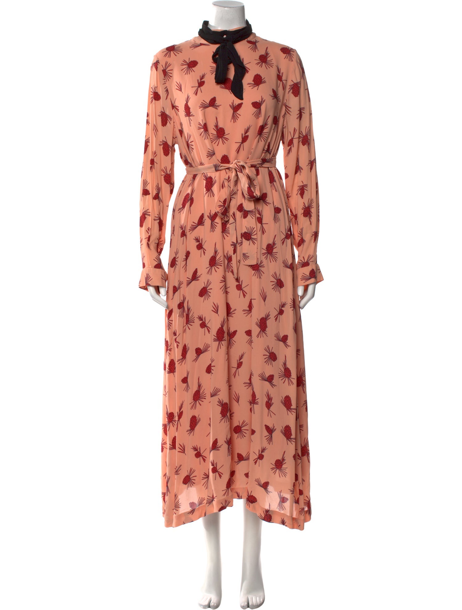 Essentiel Antwerp Floral Print Long Dress