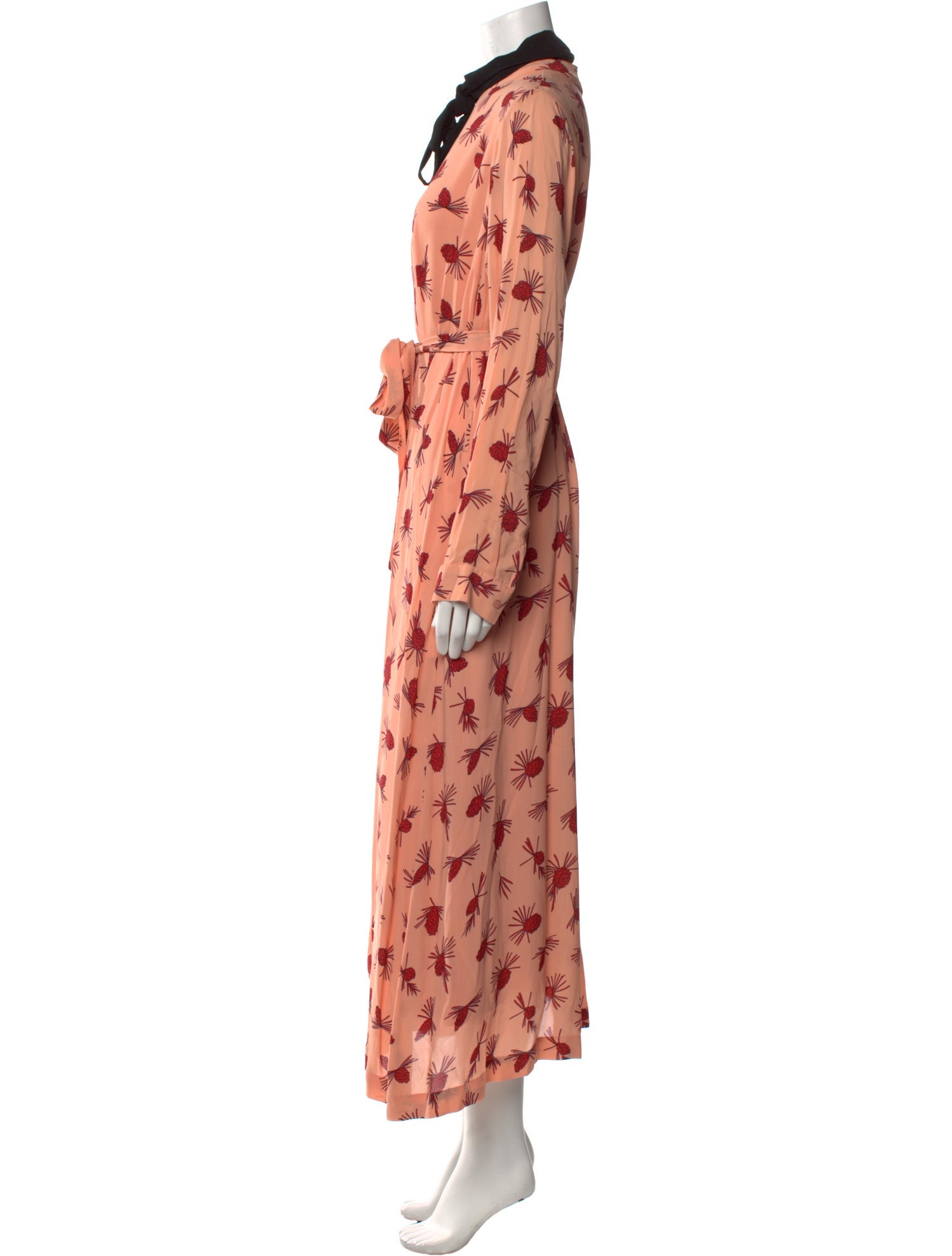 Essentiel Antwerp Floral Print Long Dress