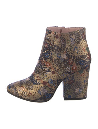 Essentiel Antwerp Canvas Printed Boots