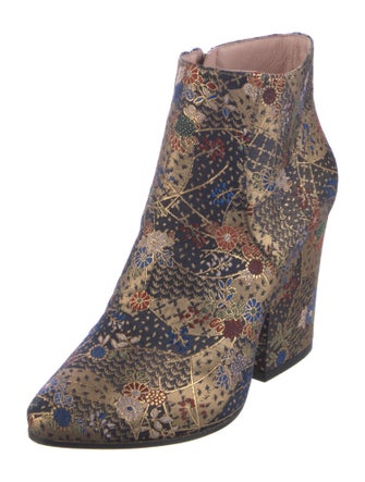 Essentiel Antwerp Canvas Printed Boots