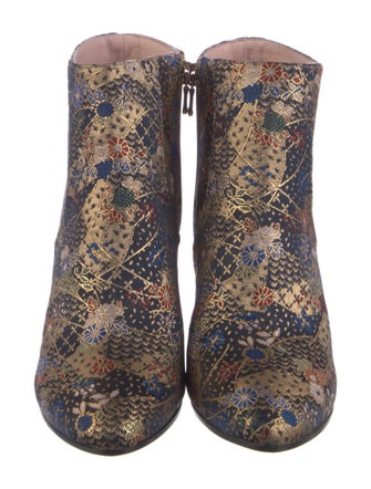 Essentiel Antwerp Canvas Printed Boots