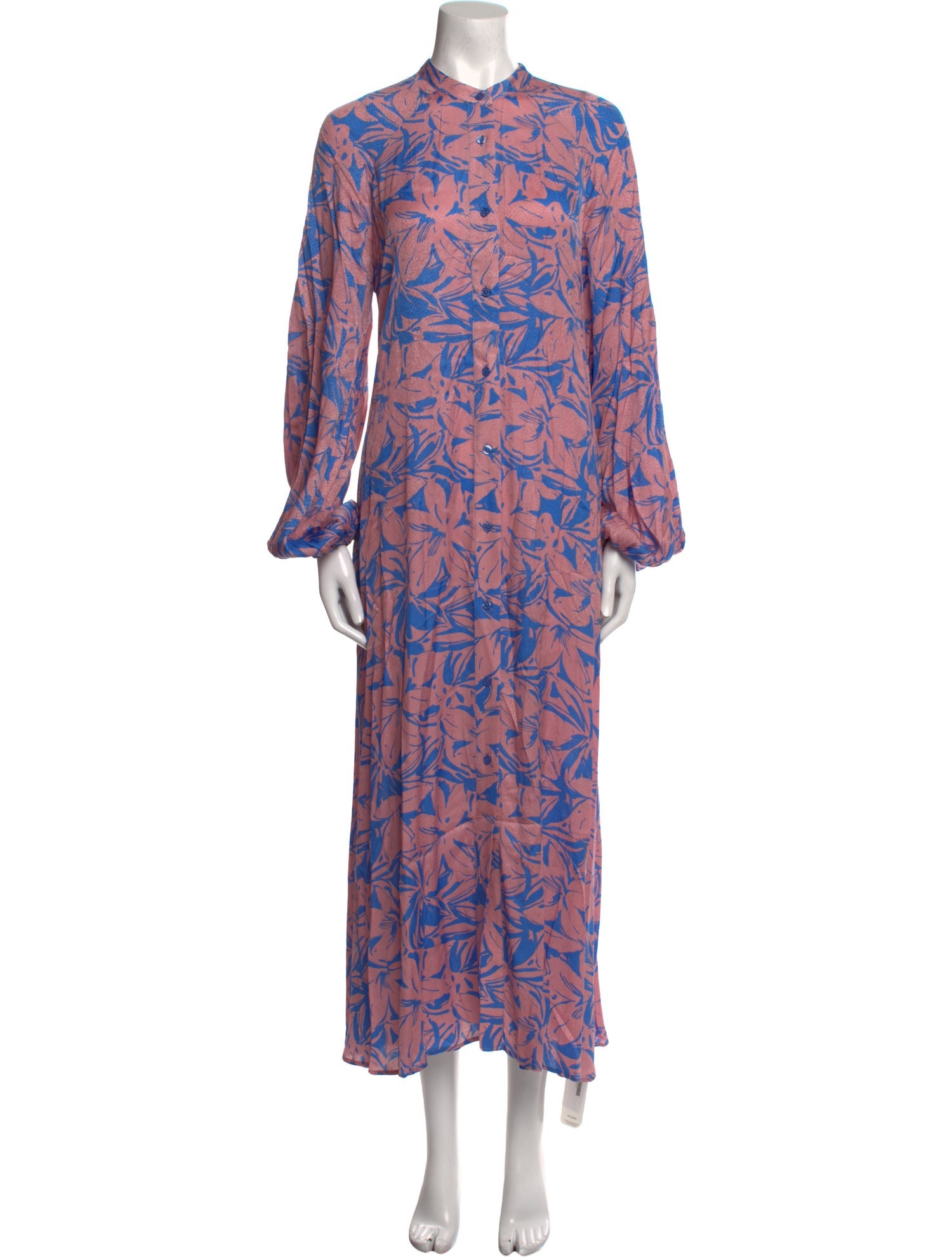 Essentiel Antwerp Floral Print Long Dress