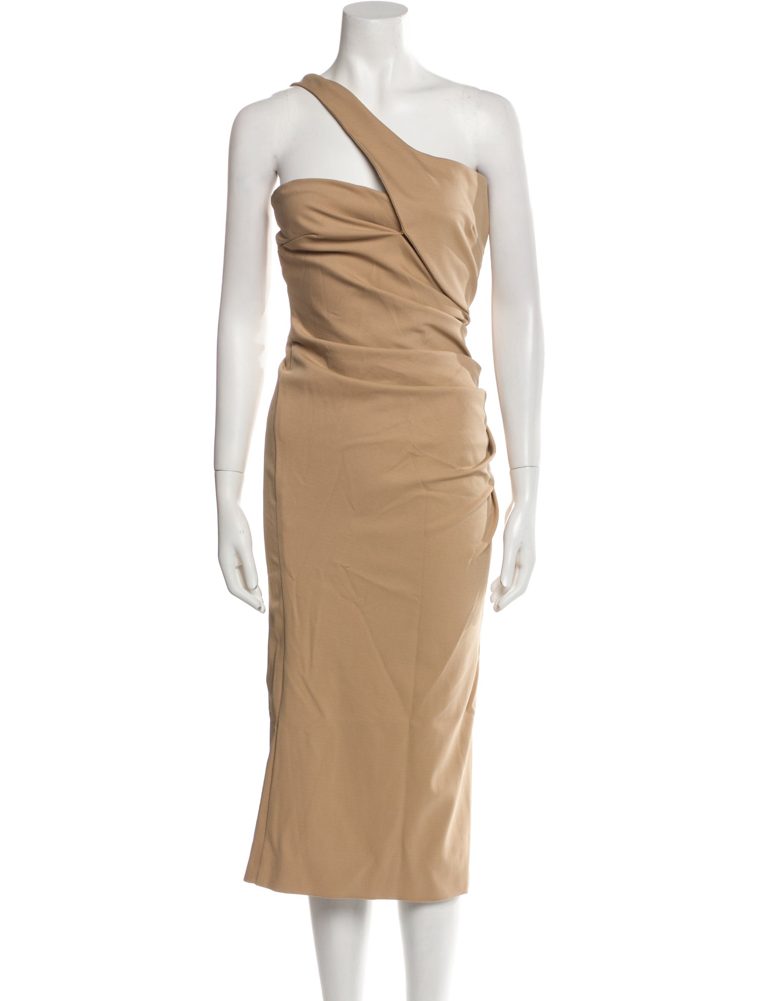 Essentiel Antwerp One-Shoulder Midi Length Dress w/ Tags
