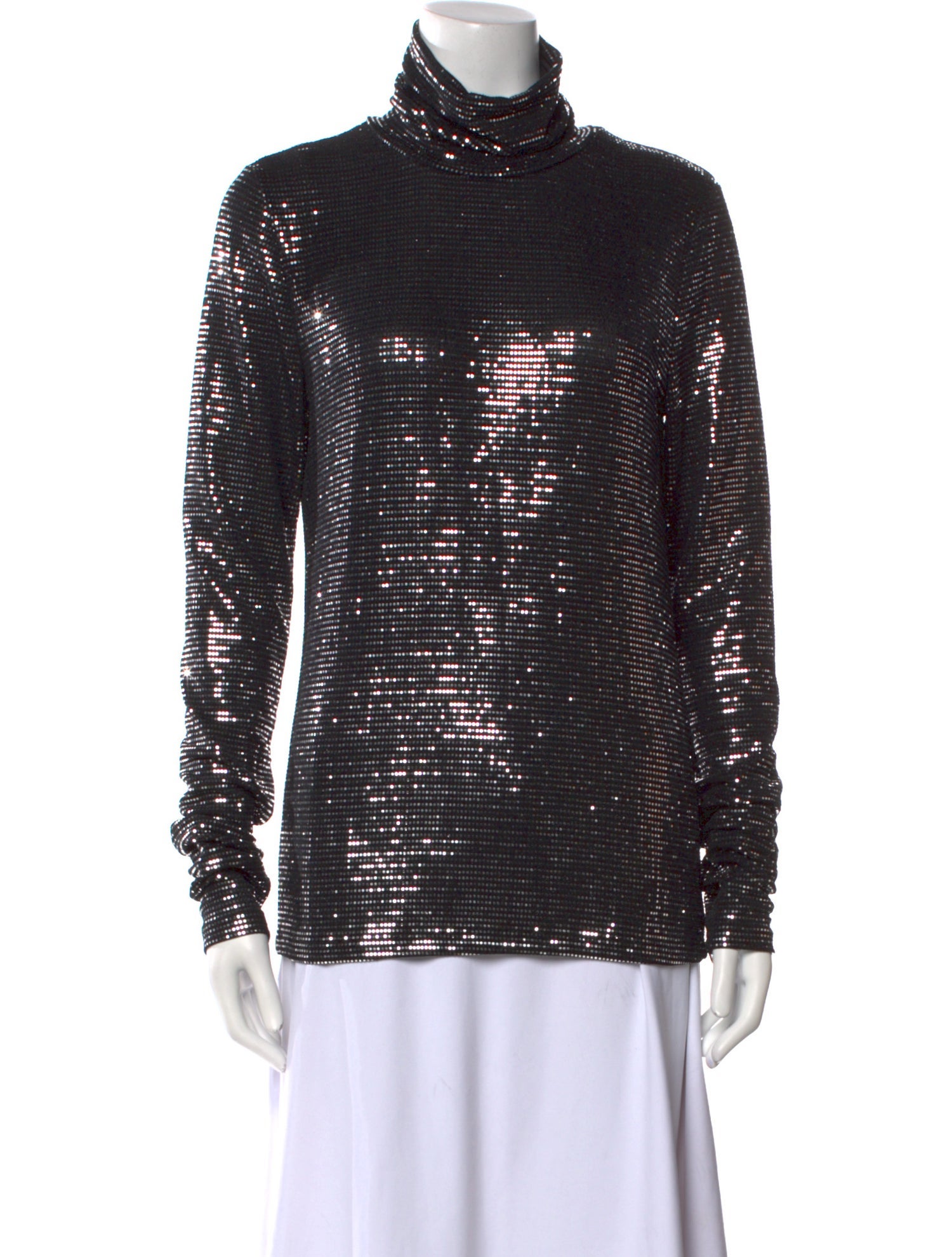 Essentiel Antwerp Printed Turtleneck Top