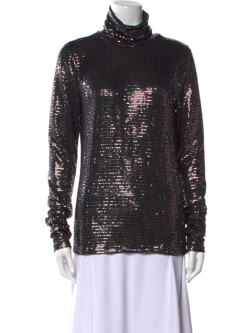 Essentiel Antwerp Printed Turtleneck Top