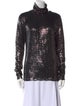 Essentiel Antwerp Printed Turtleneck Top