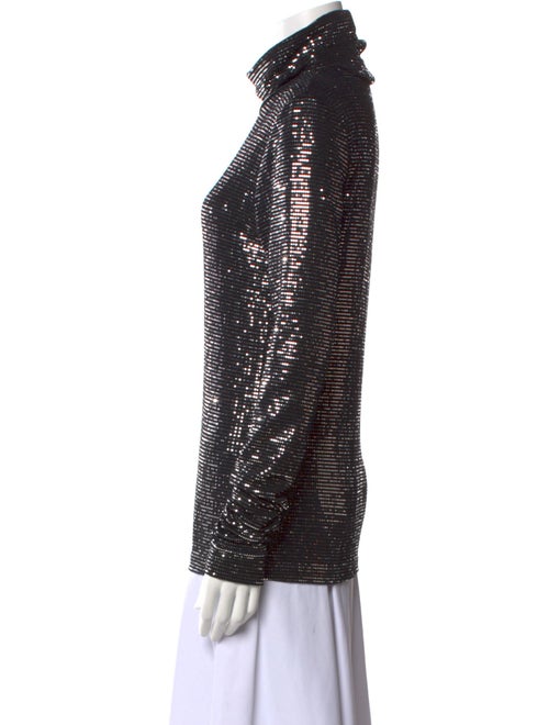 Essentiel Antwerp Printed Turtleneck Top