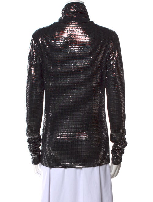 Essentiel Antwerp Printed Turtleneck Top