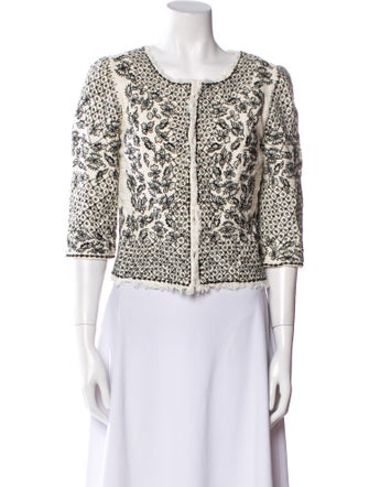 Essentiel Antwerp Printed Evening Jacket