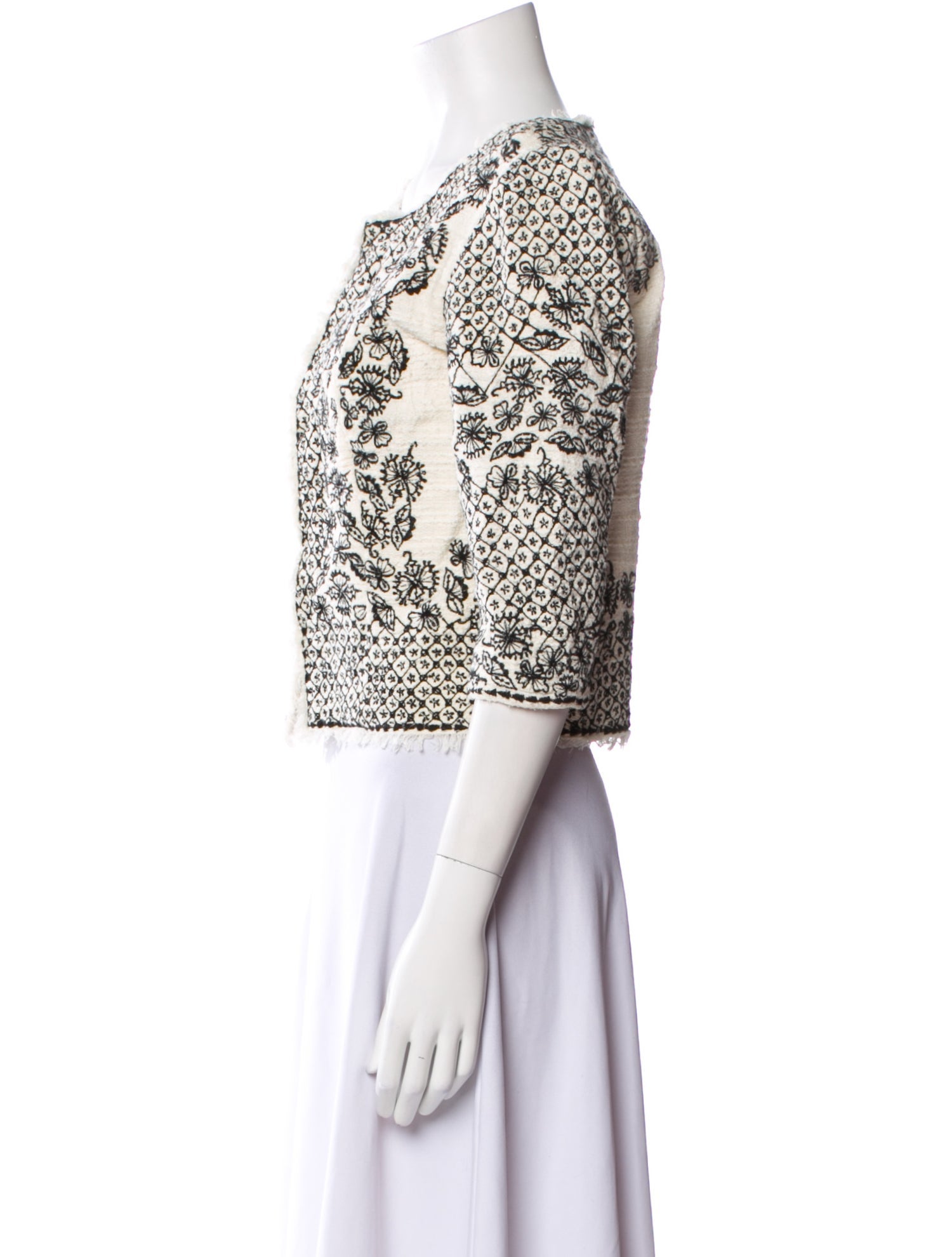 Essentiel Antwerp Printed Evening Jacket