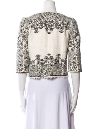 Essentiel Antwerp Printed Evening Jacket