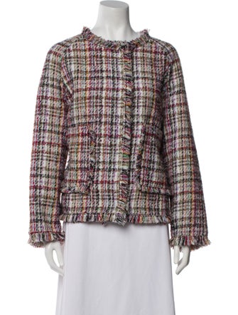 Essentiel Antwerp Plaid Print Jacket