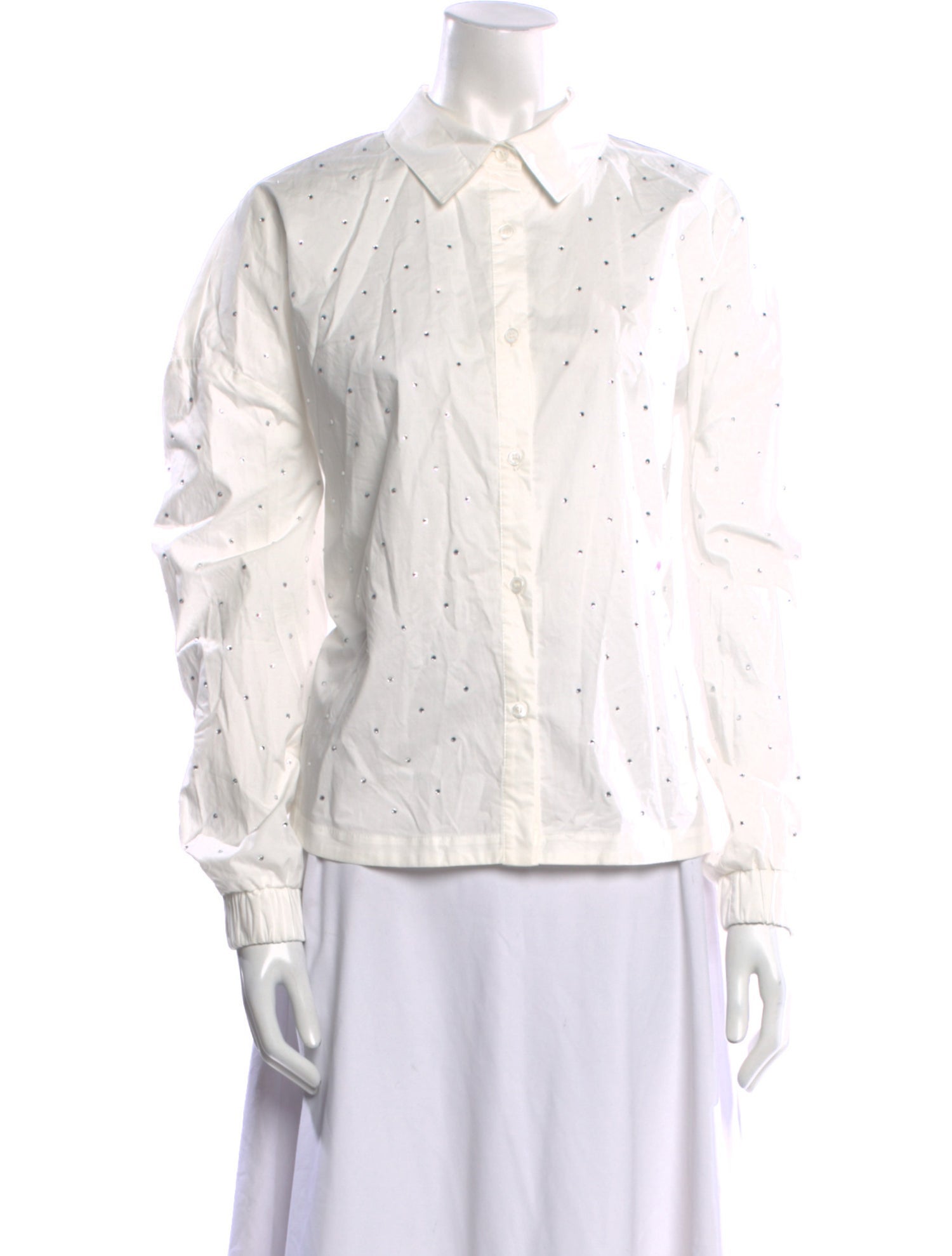 Essentiel Antwerp Long Sleeve Button-Up Top