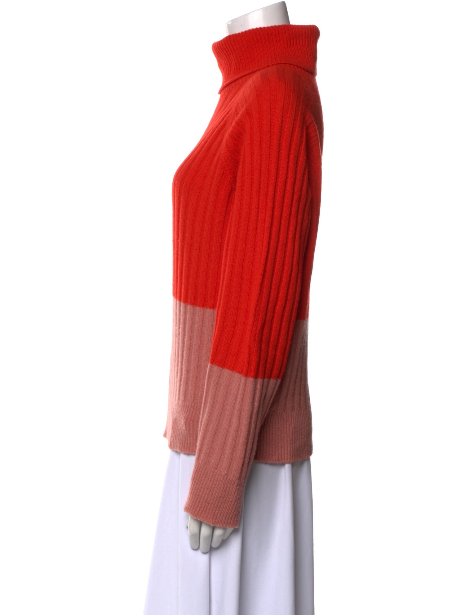 Essentiel Antwerp Merino Wool Colorblock Pattern Sweater