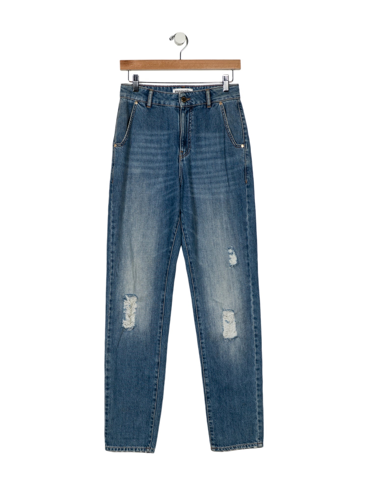 Essentiel Antwerp High-Rise Straight Leg Jeans