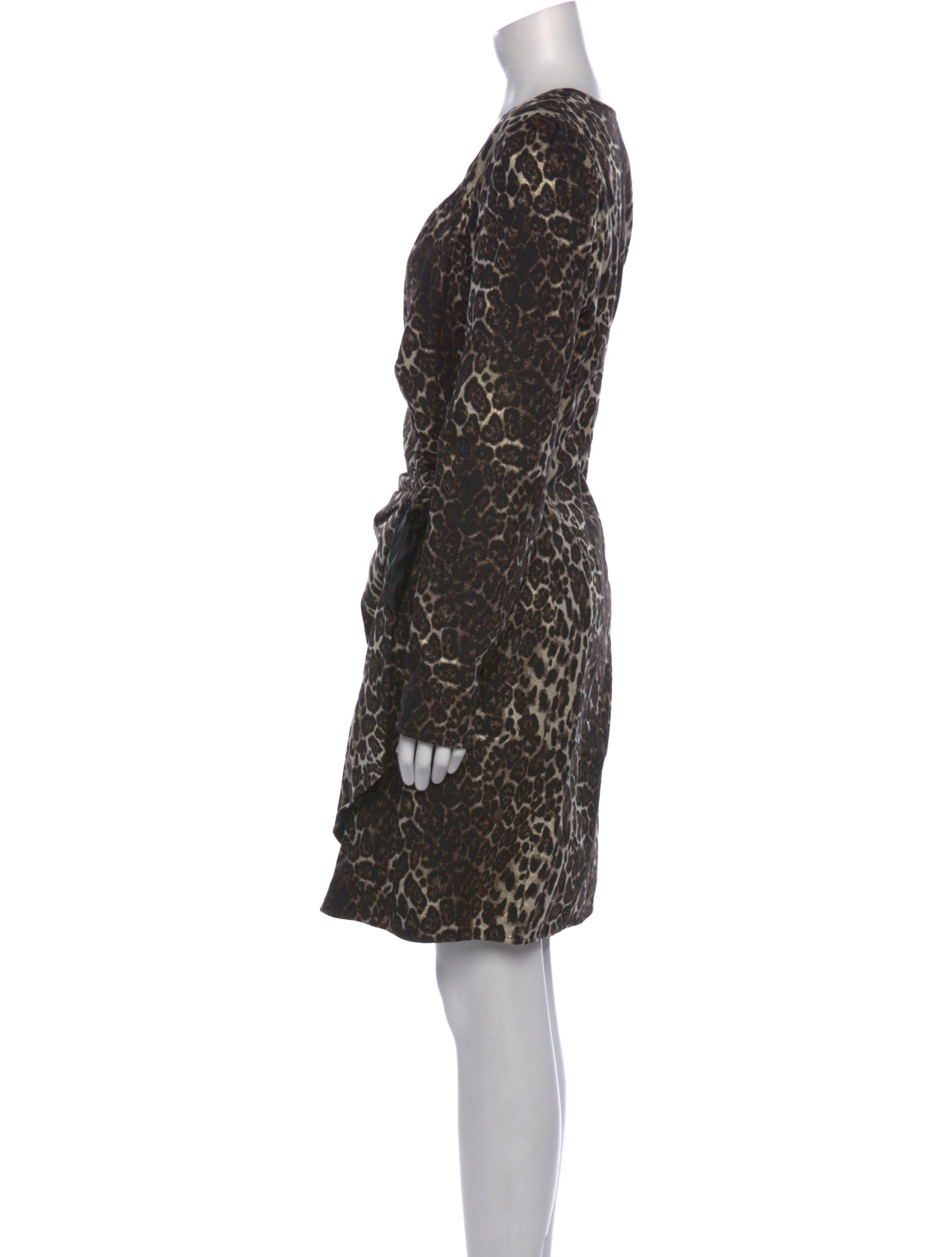 Essentiel Antwerp Animal Print Mini Dress