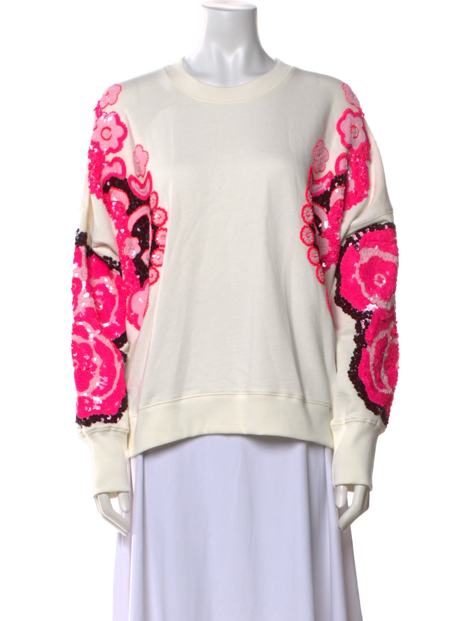 Essentiel Antwerp Graphic Print Crew Neck Sweatshirt w/ Tags