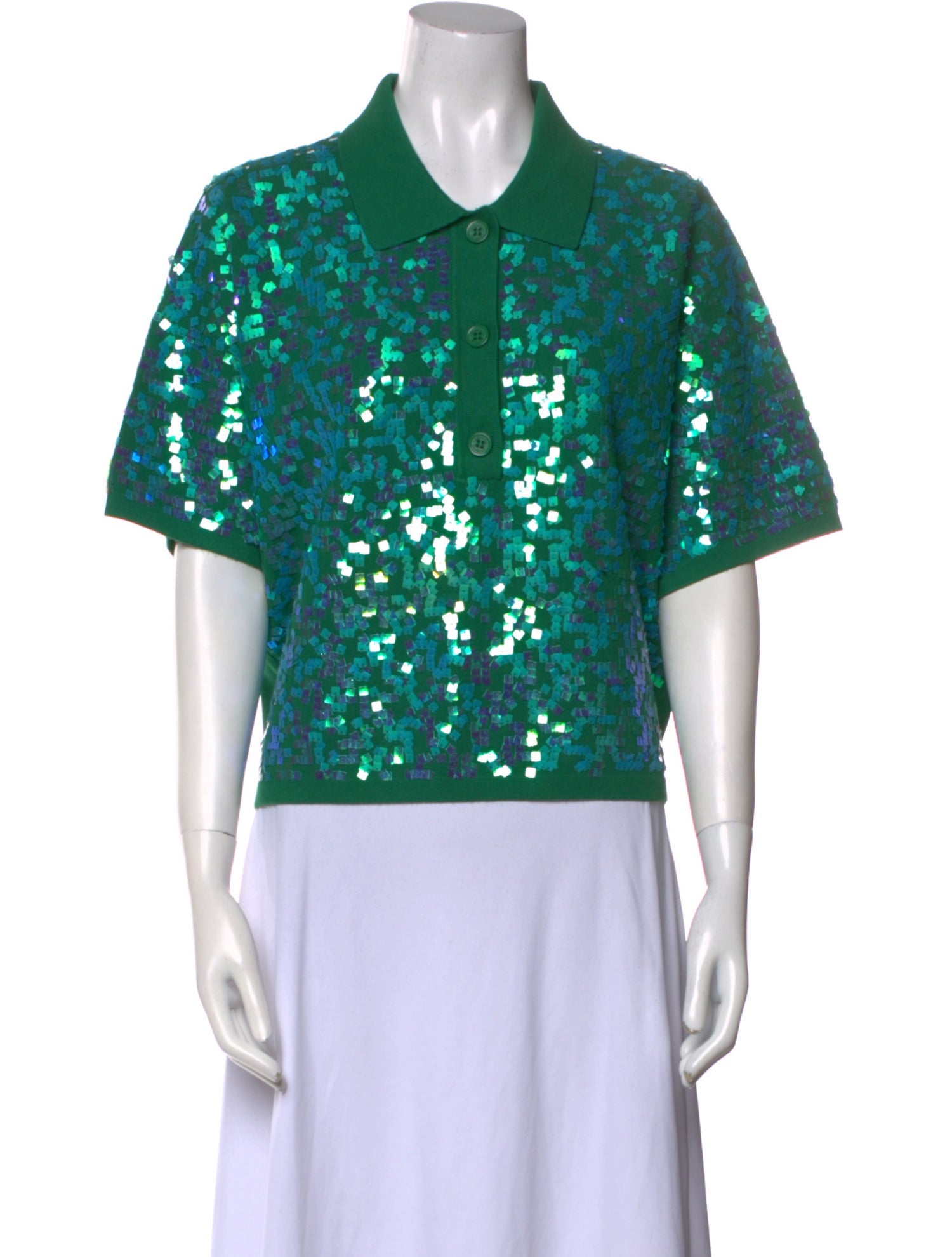 Essentiel Antwerp Patterned Crew Neck Sweater w/ Tags