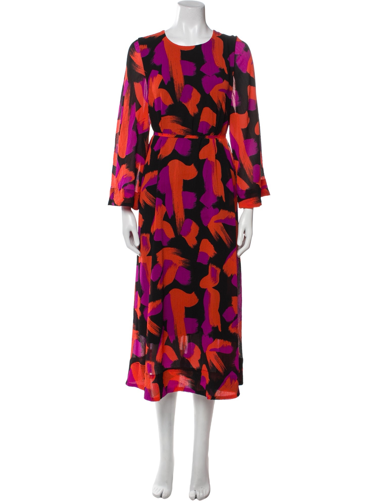 Essentiel Antwerp Floral Print Long Dress