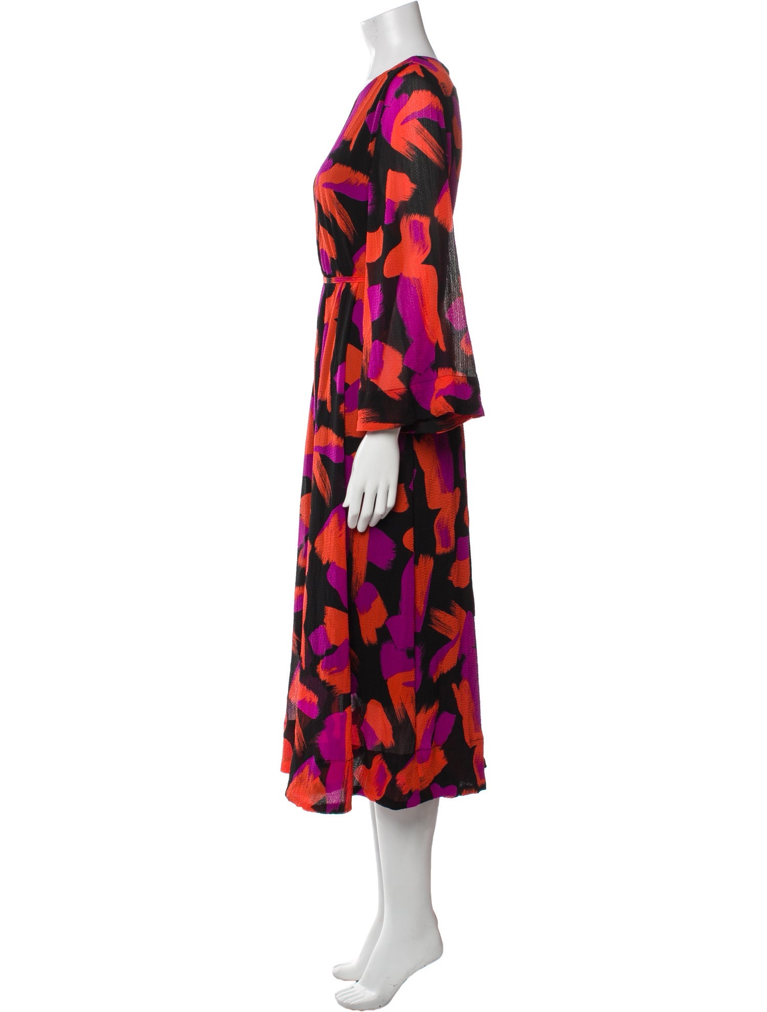 Essentiel Antwerp Floral Print Long Dress