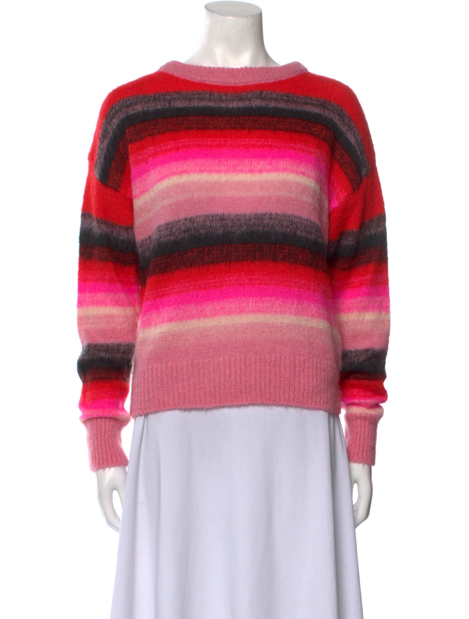 Essentiel Antwerp Striped Bateau Neckline Sweater