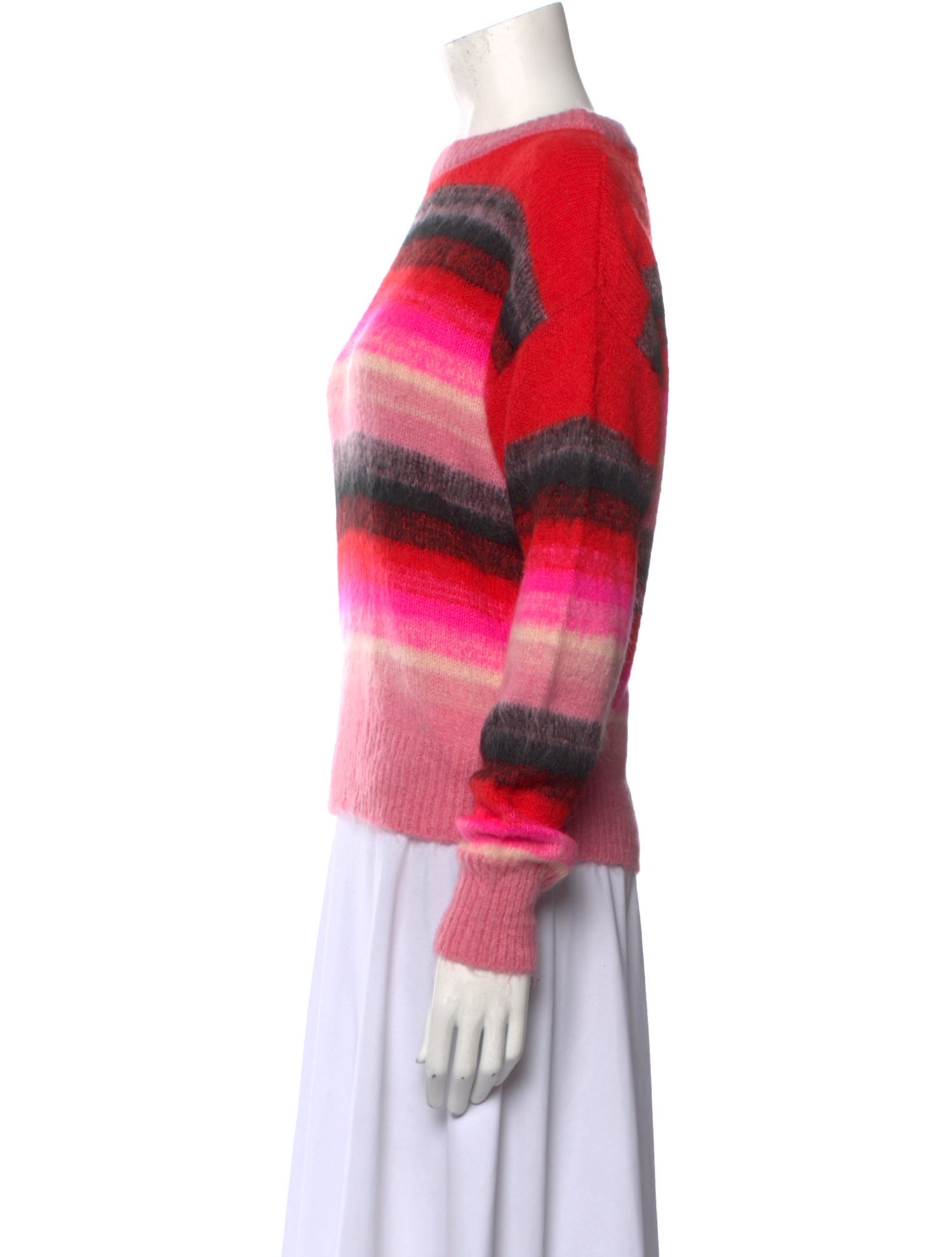 Essentiel Antwerp Striped Bateau Neckline Sweater