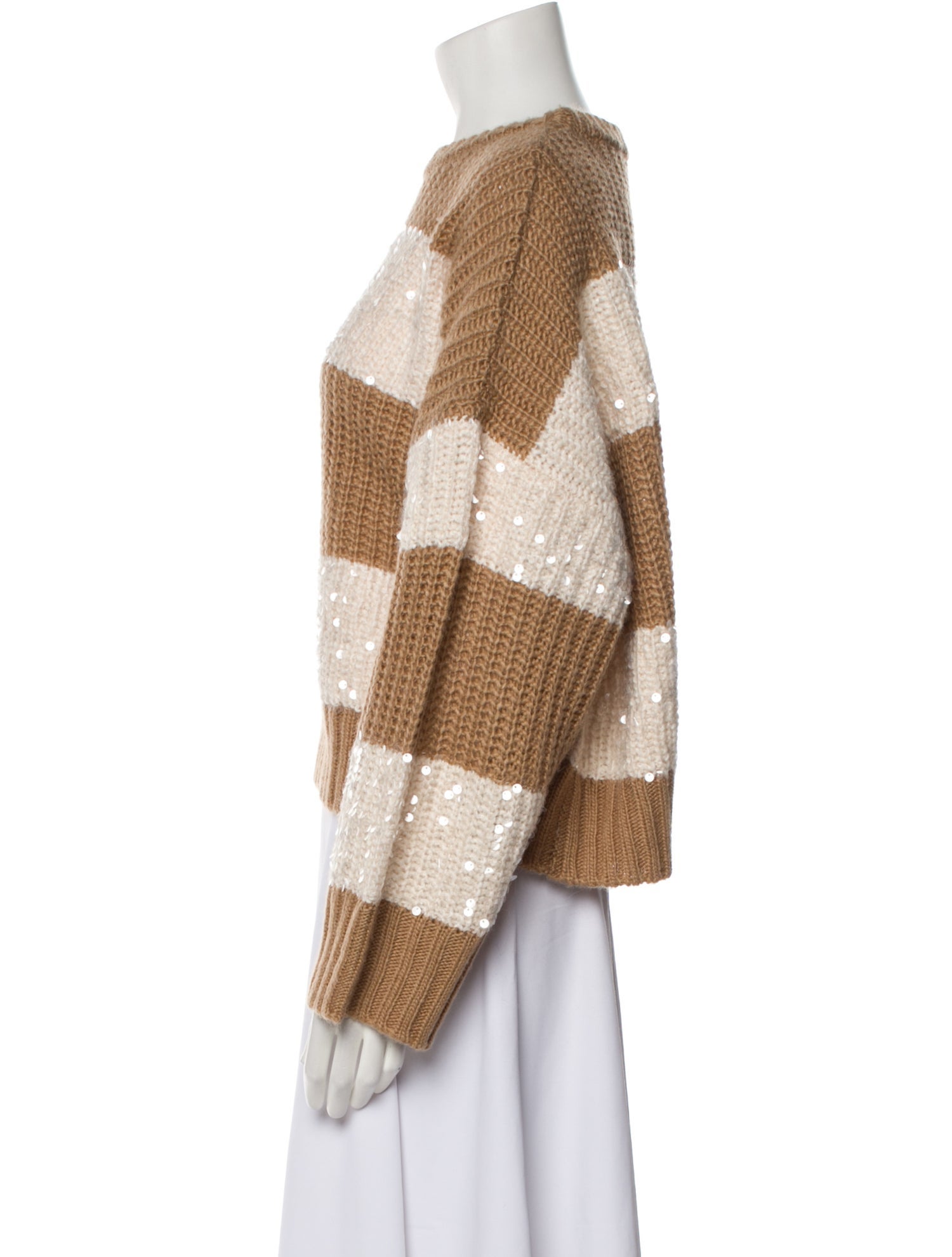 Essentiel Antwerp Striped Crew Neck Sweater w/ Tags