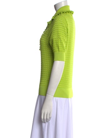 Essentiel Antwerp Mock Neck Short Sleeve Sweatshirt