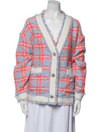 Essentiel Antwerp Tweed Pattern Blazer