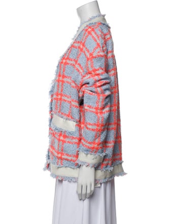 Essentiel Antwerp Tweed Pattern Blazer