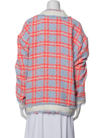 Essentiel Antwerp Tweed Pattern Blazer