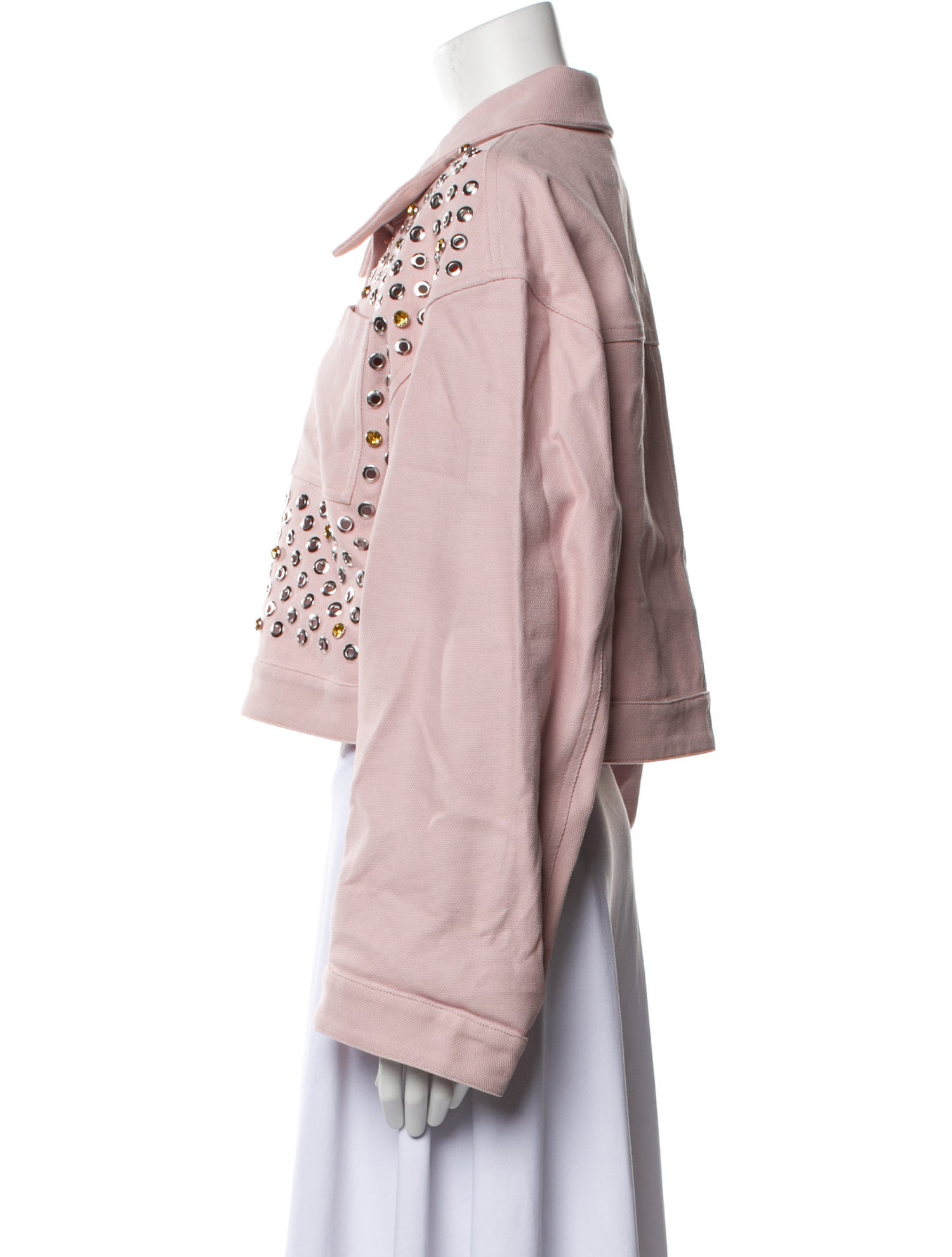 Essentiel Antwerp Printed Fur Jacket