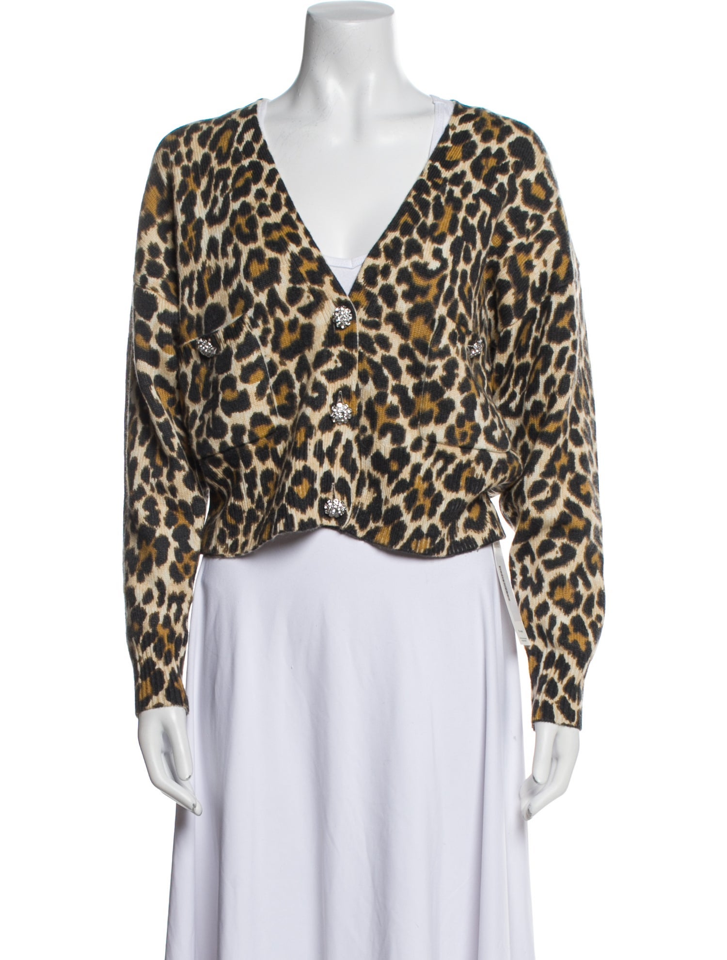 Essentiel Antwerp Wool Animal Print Sweater