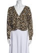 Essentiel Antwerp Wool Animal Print Sweater