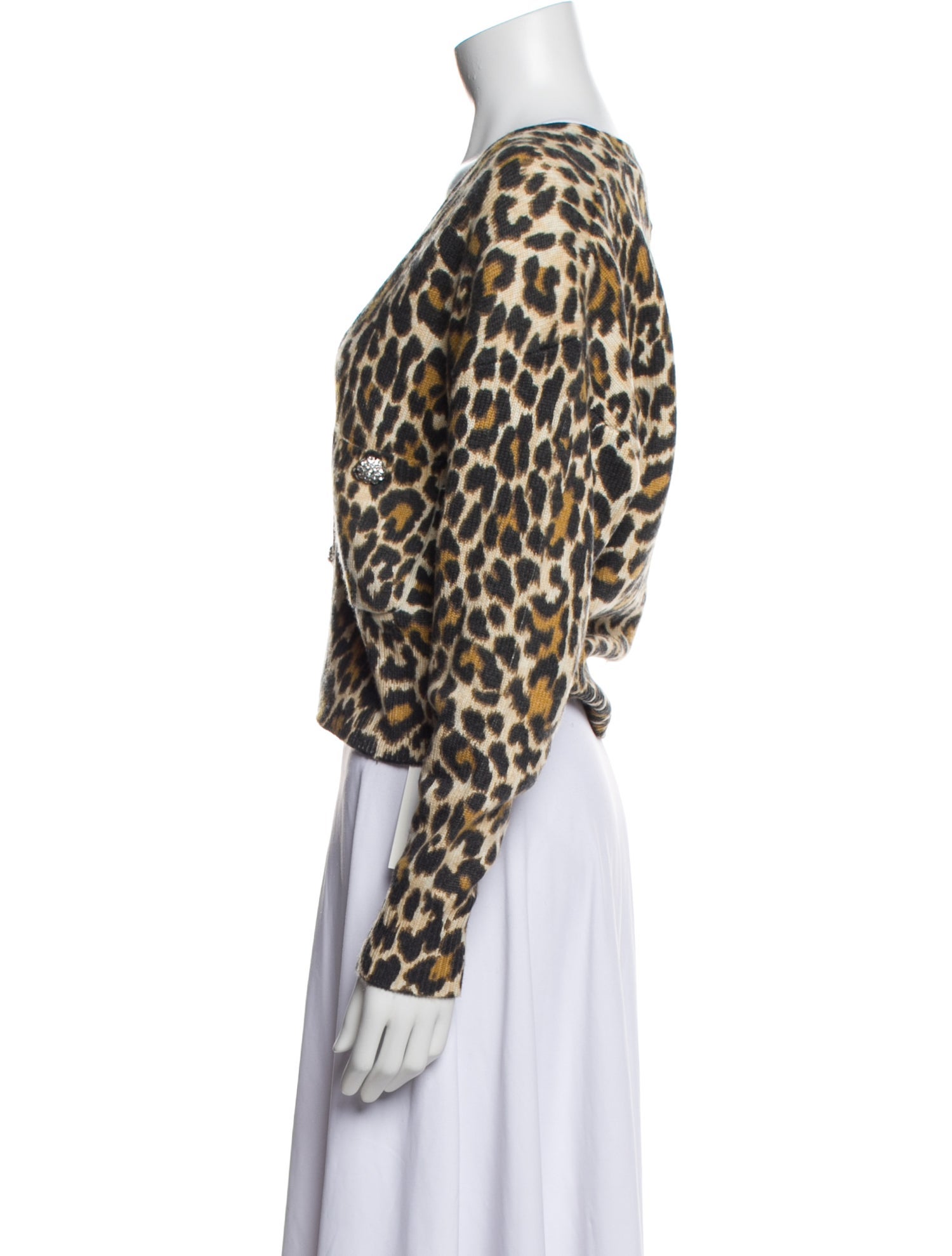 Essentiel Antwerp Wool Animal Print Sweater