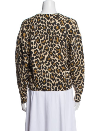 Essentiel Antwerp Wool Animal Print Sweater