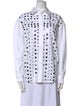 Essentiel Antwerp Printed Long Sleeve Button-Up Top