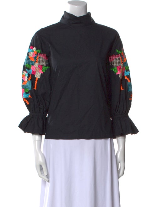 Essentiel Antwerp Turtleneck Three-Quarter Sleeve Sweatshirt