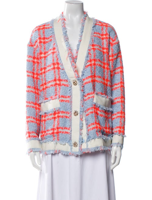 Essentiel Antwerp Plaid Print Blazer
