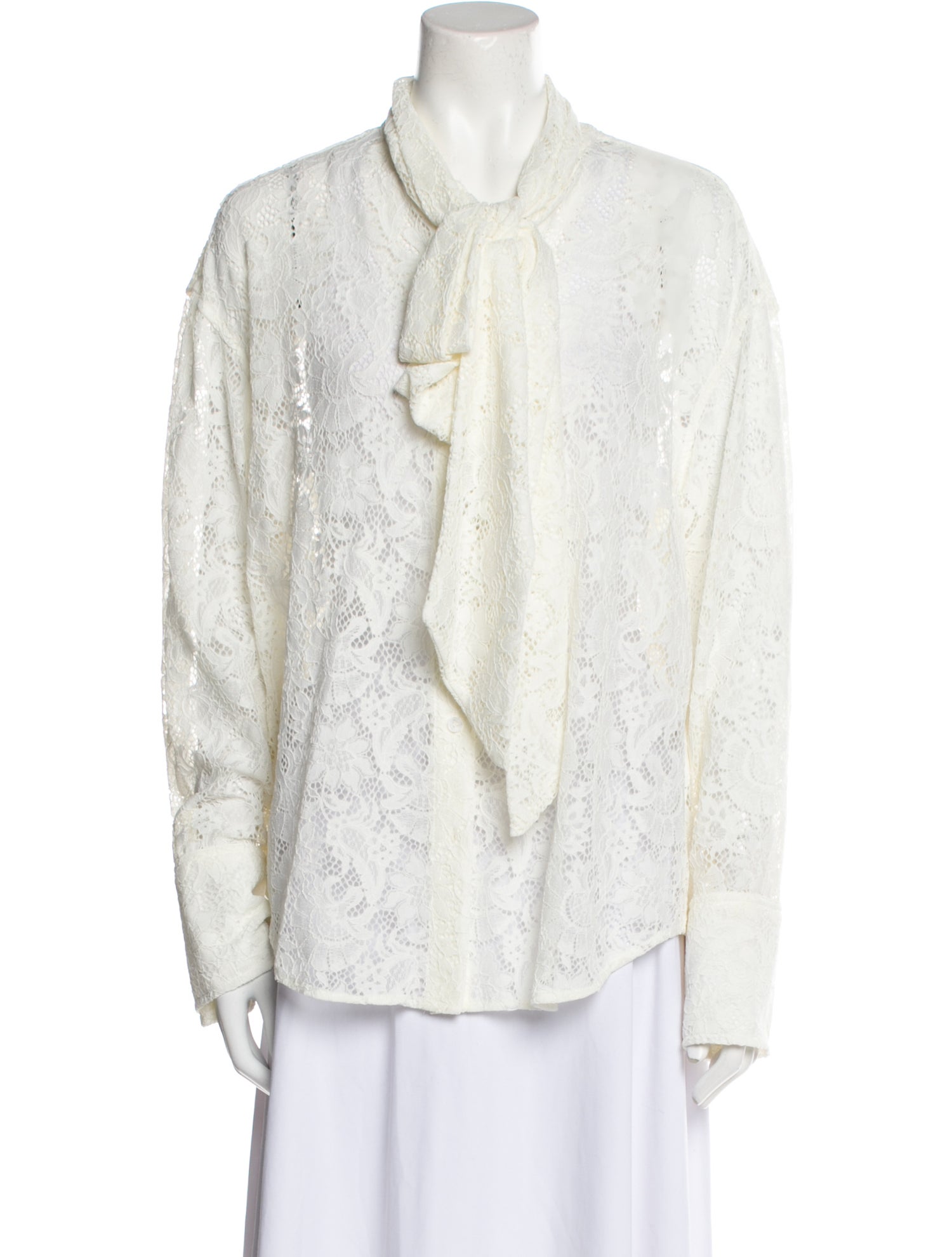 Essentiel Antwerp Lace Lace Pattern Button-Up Top w/ Tags
