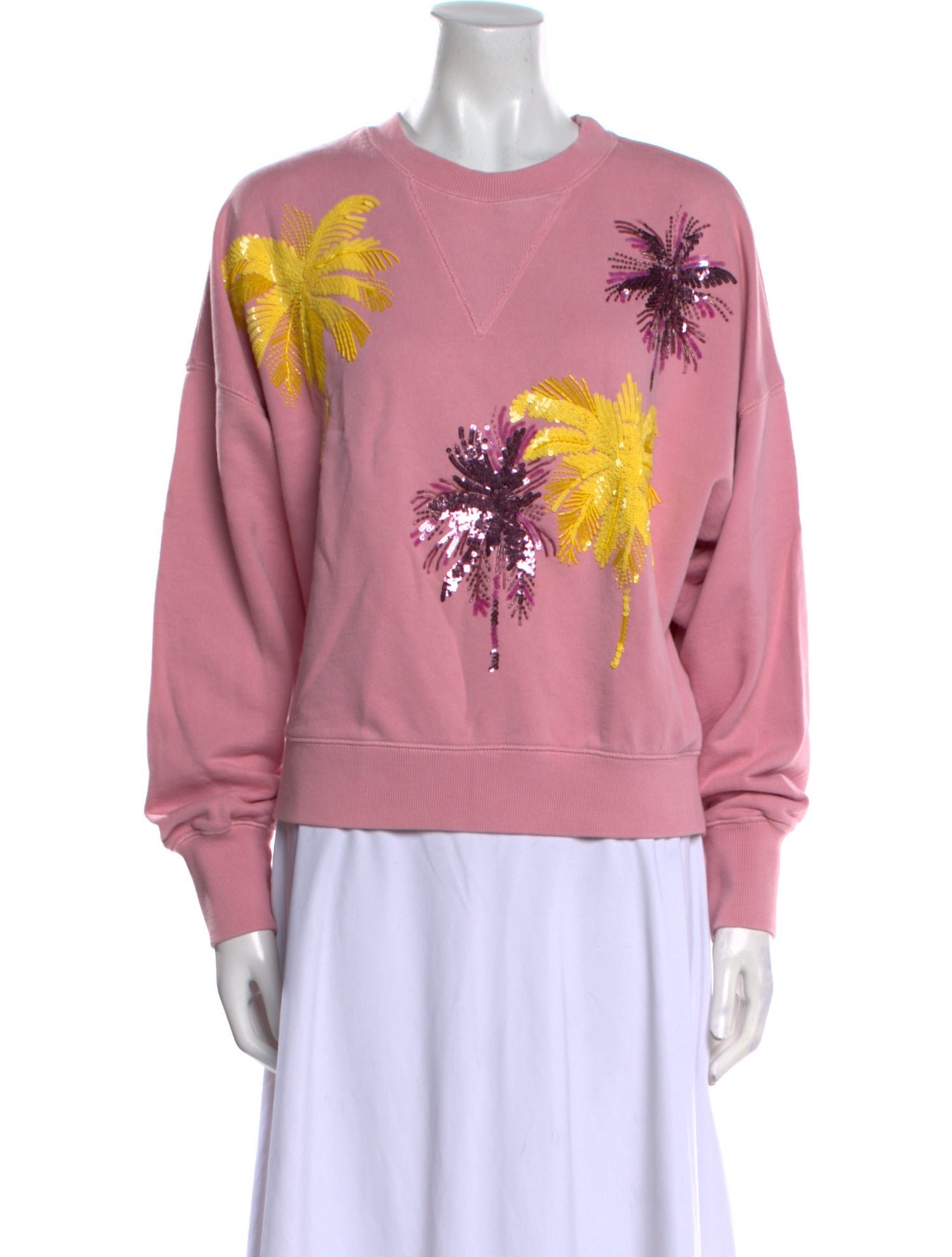 Essentiel Antwerp Graphic Print Crew Neck Sweatshirt